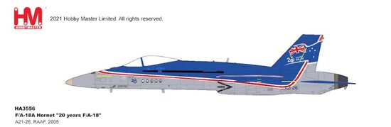 F / A-18 Hornisse " 20 Jahre F / A-18 " RAAF 2005